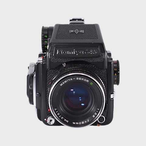 Mamiya M645J Medium Format film camera with 80mm f2.8 lens