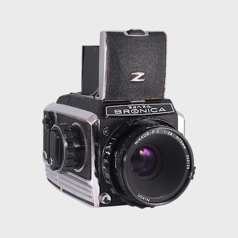 Zenza Bronica S2A Medium Format film camera with 75mm f2.8 lens