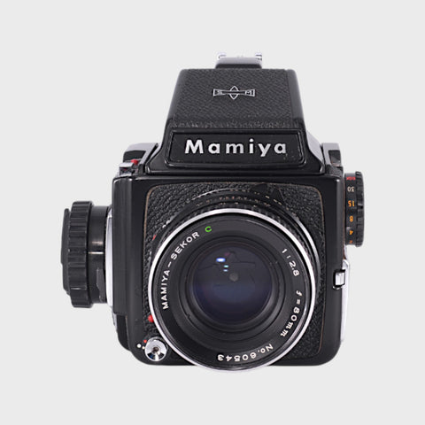 Mamiya M645 Medium Format film camera with 80mm f2.8 lens
