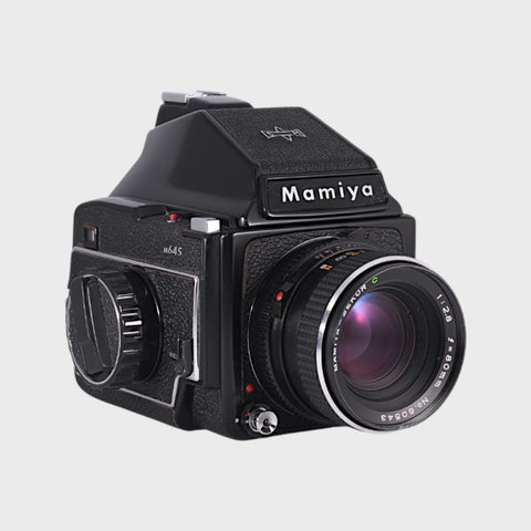 Mamiya M645 Medium Format film camera with 80mm f2.8 lens