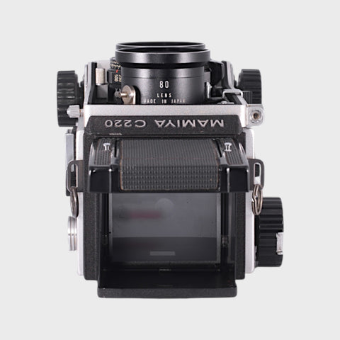 Mamiya C220 Medium Format TLR film camera with 80mm f2.8 lens