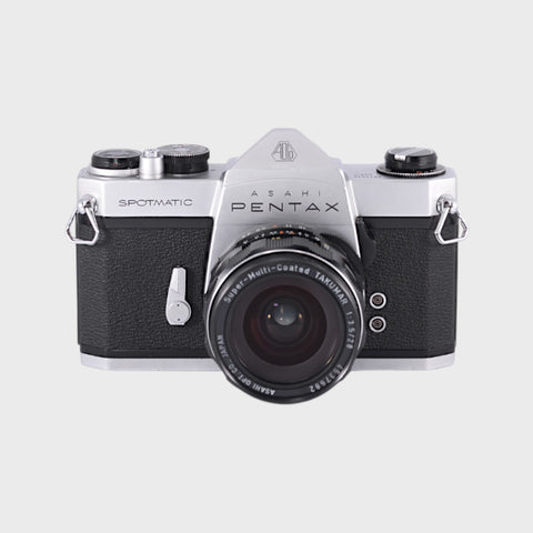 Asahi Pentax Spotmatic SP 35mm SLR film camera with 28mm f3.5 lens