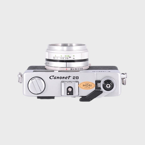 Canon Canonet 28 35mm rangefinder film camera with 40mm f2.8 lens