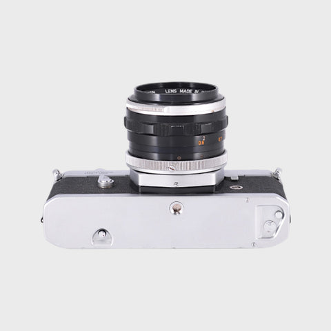 Canon FP 35mm SLR film camera with 50mm f1.8 lens