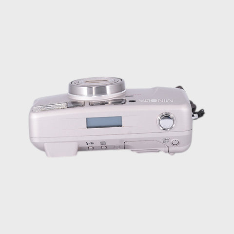 Minolta Riva Zoom 150 Point & Shoot 35mm argentique  objectif 37,5-150 mm