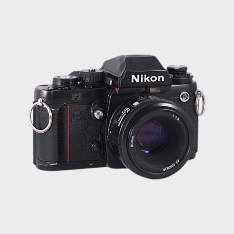 Nikon F3 Reflex 35mm argentique  objectif 50 mm f1.8