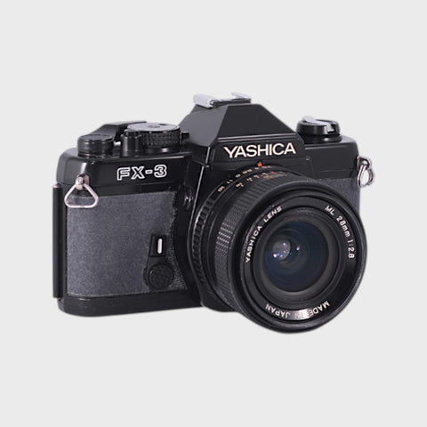 Yashica FX-3 Reflex 35mm argentique  objectif 28 mm f2,8