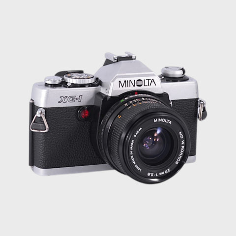 Minolta XG-1 Reflex 35mm argentique  objectif 28 mm f2,8