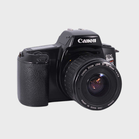 Appareil photo Canon EOS REBEL S 35mm avec objectif zoom Canon EF 35-8 – Phototek Canada Appareil photo Canon EOS REBEL S 35mm avec objectif zoom Canon EF 35-8 – Phototek Canada