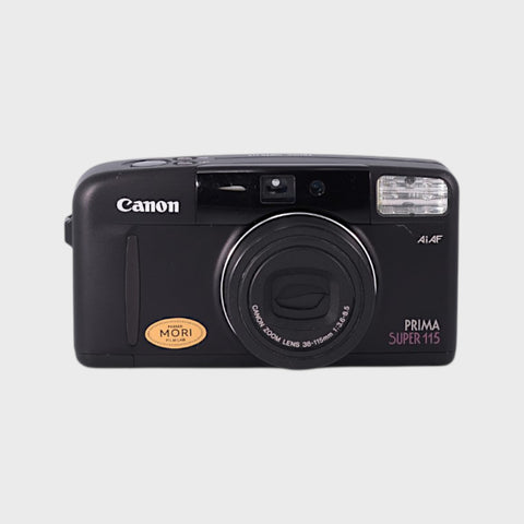 Canon Prima Super 115 Point & Shoot 35mm argentique avec objectif 38-115mm