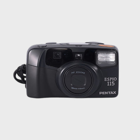 Pentax Espio 115 Point & Shoot 35mm argentique avec zoom 38-115mm objectif
