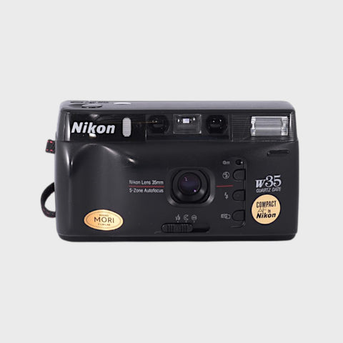 Nikon W35 Point & Shoot 35mm argentique avec 35mm f3.5 objectif