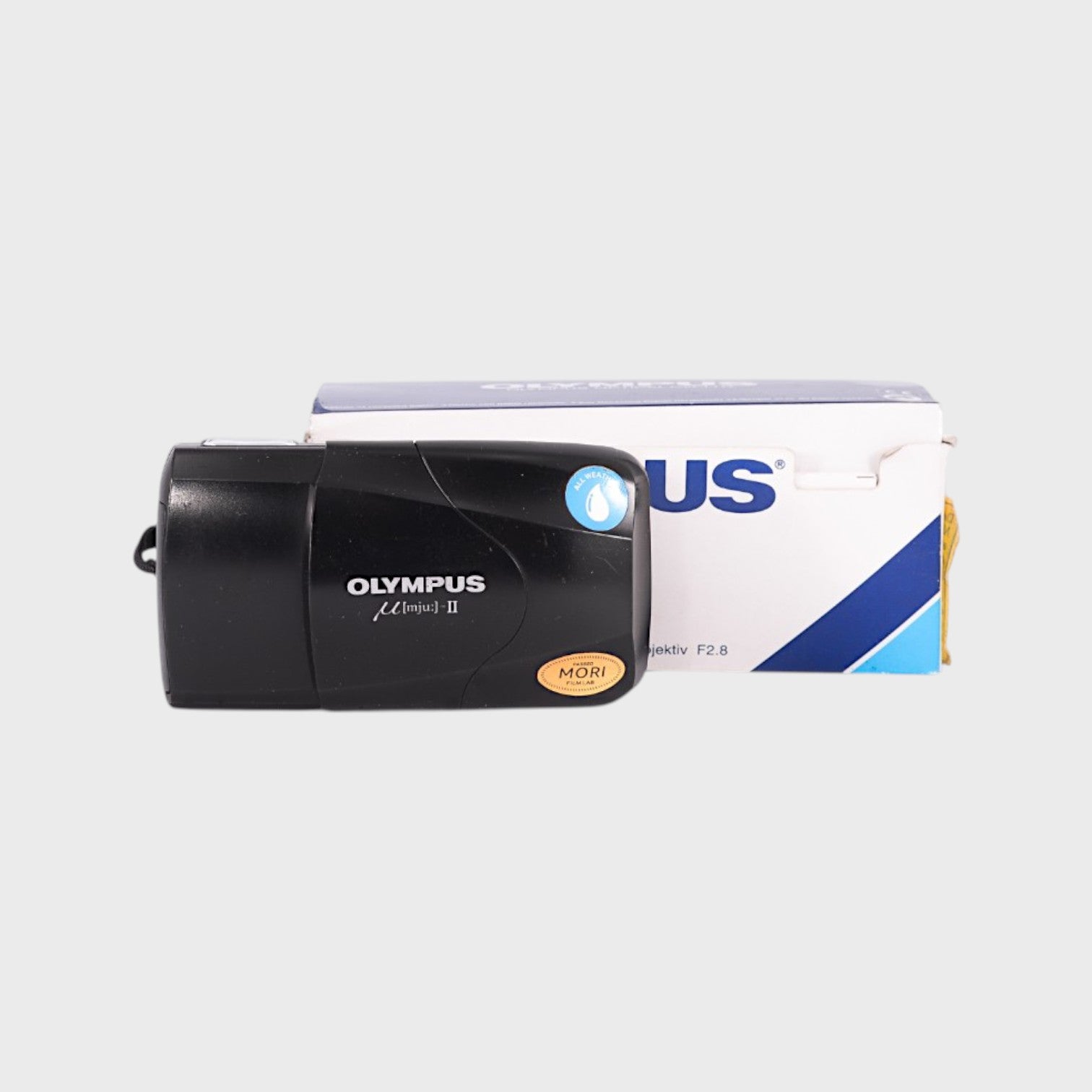 Boxed: Olympus Mju-II 35mm point & shoot camera with 35mm f2.8