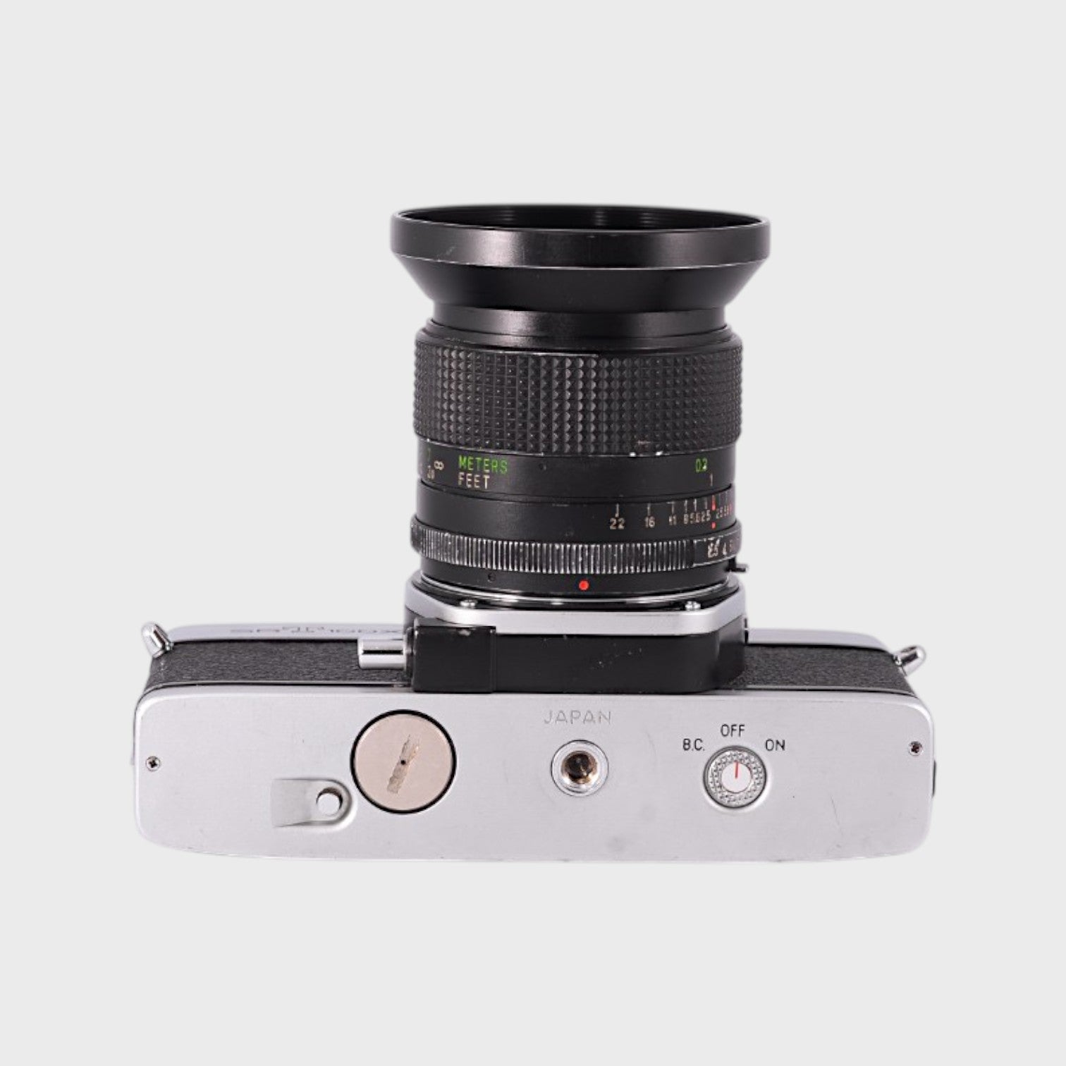Minolta SRT 100X 35mm SLR Film Camera with 28mm f2.5 Lens – Mori