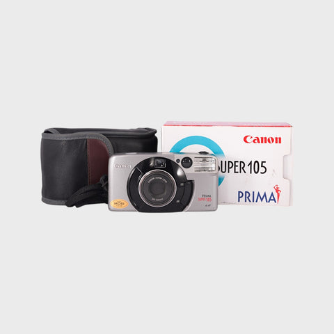 Canon Prima Super 105 Point & Shoot 35mm argentique avec 38-105mm objectif