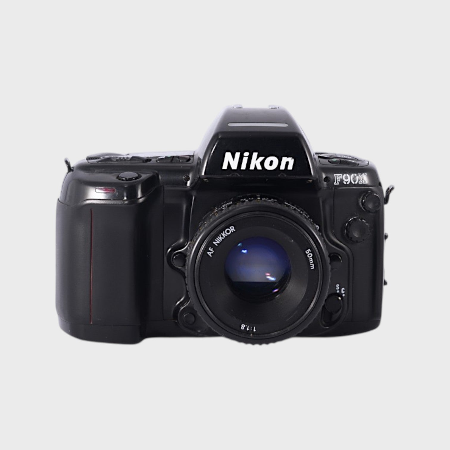 Boxed: Nikon F90X 35mm SLR film camera with 50mm f1.8 lens – Mori
