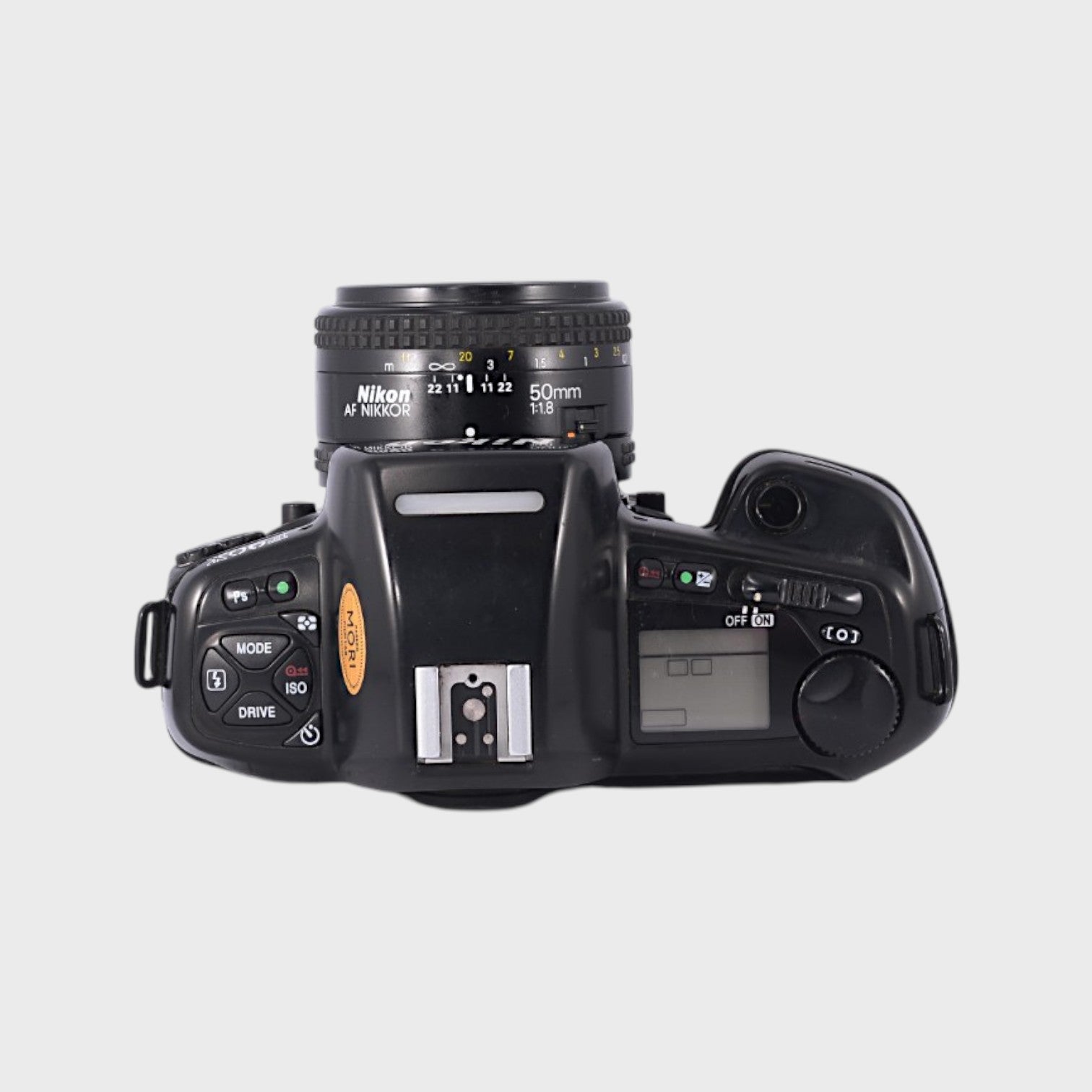 Boxed: Nikon F90X 35mm SLR film camera with 50mm f1.8 lens – Mori