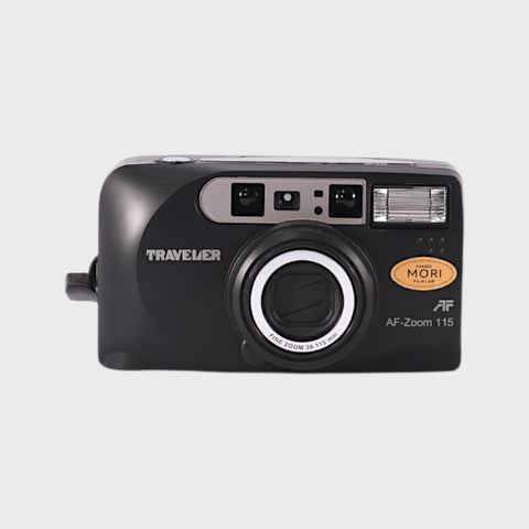 Appareil photo argentique compact Traveler AF-Zoom 115 35 mm avec objectif zoom 38-115 mm