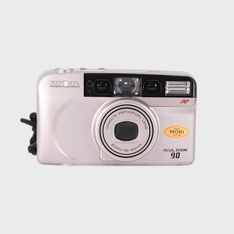 Minolta Riva Zoom 90 Point & Shoot 35mm argentique avec objectif 38-90mm