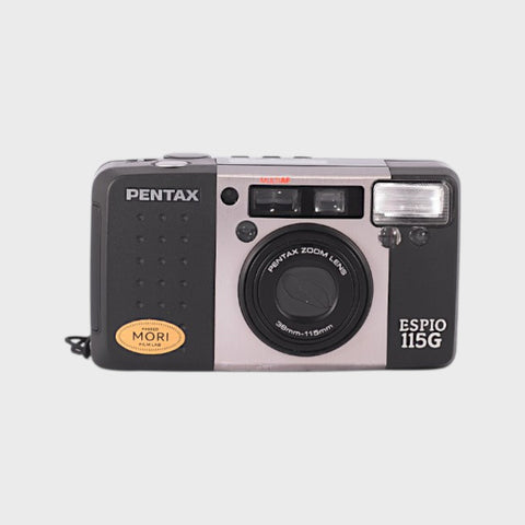 Pentax Espio 115G Point & Shoot 35mm argentique avec objectif zoom 38-115mm
