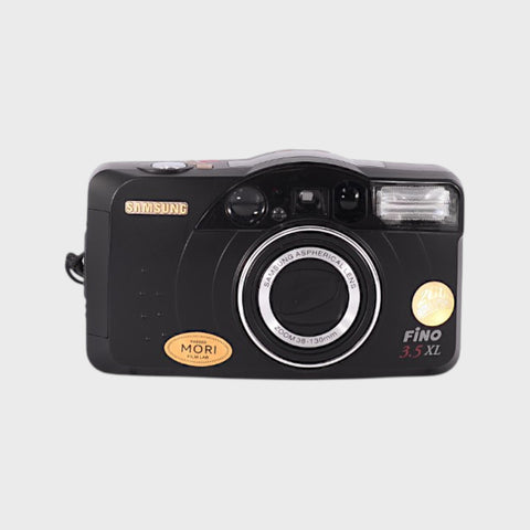 Samsung Fino 3.5 XL : objectif Point & Shoot 35mm argentique  objectif zoom 38-130 mm