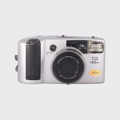 Minolta Riva Zoom 140 EX Point & Shoot 35mm argentique  objectif 38-140 mm