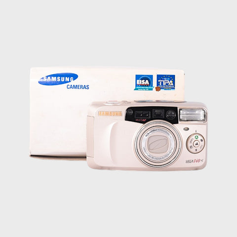 Samsung Vega 140S Point & Shoot 35mm argentique avec zoom 38-140 objectif