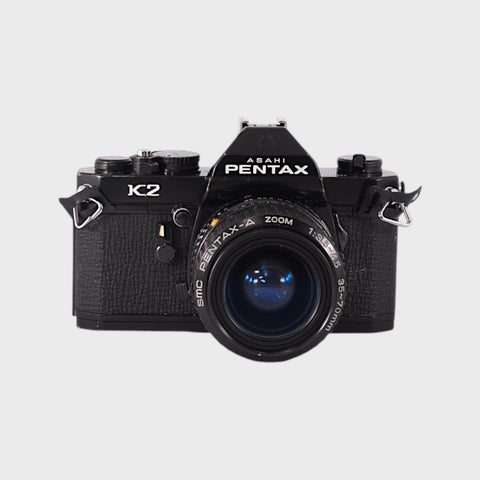 Appareil Reflex 35mm argentique Pentax K2 Reflex 35mm argentique  objectif zoom 35-70 mm