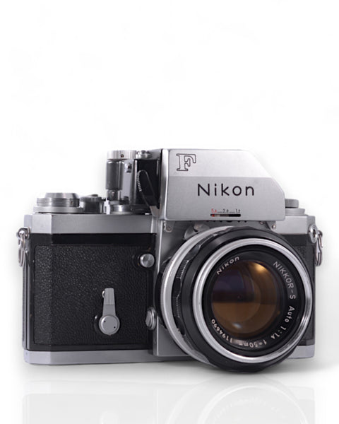 Nikon F 35mm SLR Film Camera with 50mm f1.4 Lens