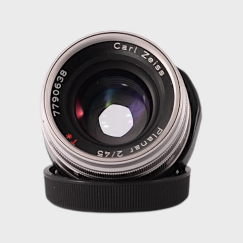 objectifmonture Zeiss Planar T 45 mm f/2 àmonture Contax G
