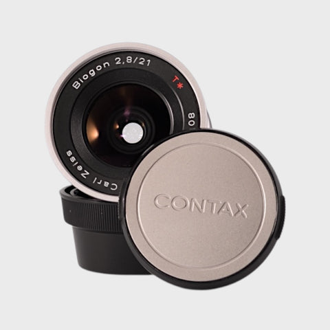 objectif monture Zeiss Biogon T 21 mm f/2,8monture Contax G objectif viseur