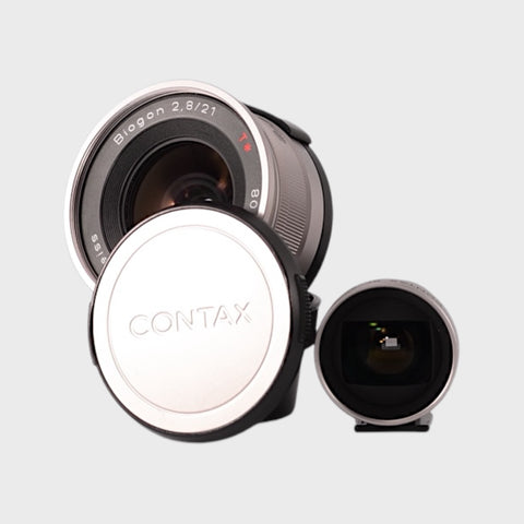 objectif monture Zeiss Biogon T 21 mm f/2,8monture Contax G objectif viseur