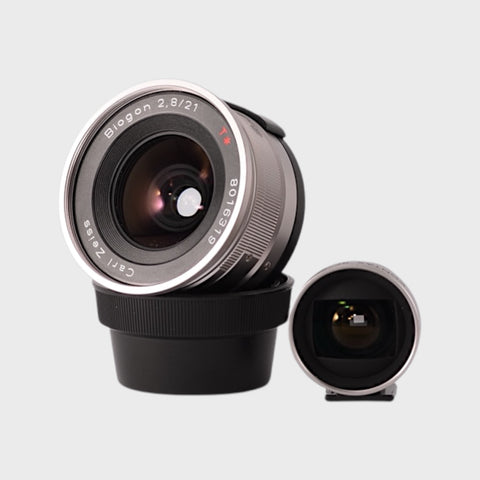 objectif monture Zeiss Biogon T 21 mm f/2,8monture Contax G objectif viseur