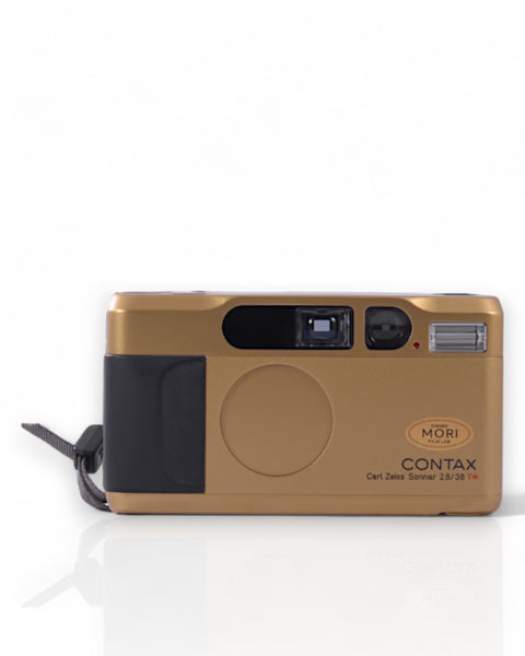 Contax T2 Gold 35mm point & shoot film camera with 38mm f2.8 lens