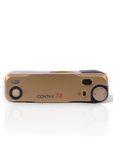 Contax T2 Gold 35mm point & shoot film camera with 38mm f2.8 lens