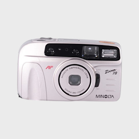 Minolta Zoom 70 35mm Point & Shoot Film Camera with 35-70mm Lens