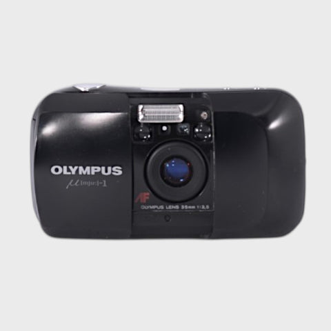 Olympus Mju I 35mm point & shoot film camera with 35mm f3.5 lens