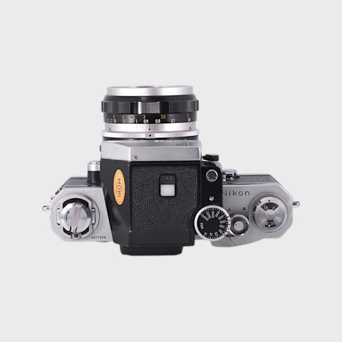 Nikon F 35mm SLR Film Camera with 50mm f2 Lens