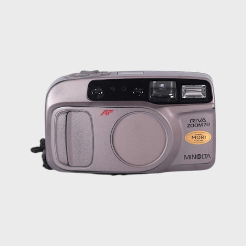 Minolta Riva Zoom 70 35mm Point & Shoot Film Camera with 35-70mm Lens