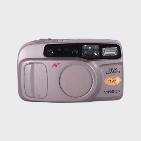 Minolta Riva Zoom 70 35mm Point & Shoot Film Camera with 35-70mm Lens