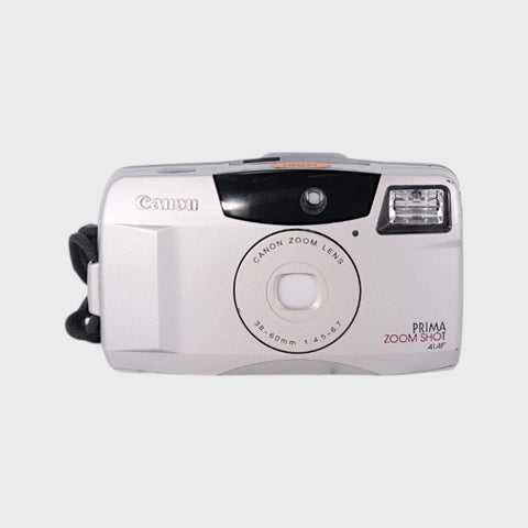 Canon Prima Zoom Shot 35mm Point & Shoot Film Camera with 38-60mm Lens