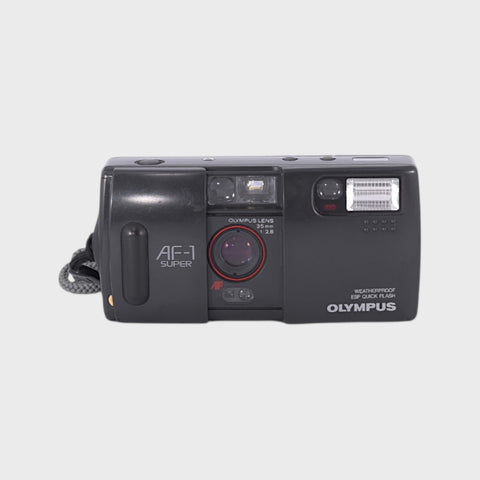 Olympus AF-1 Super 35mm Point & Shoot Film Camera with 35mm f2.8 Lens