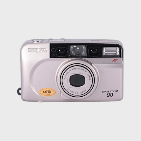 Minolta Riva Zoom 90 35mm Point & Shoot Film Camera with 38-90mm Lens