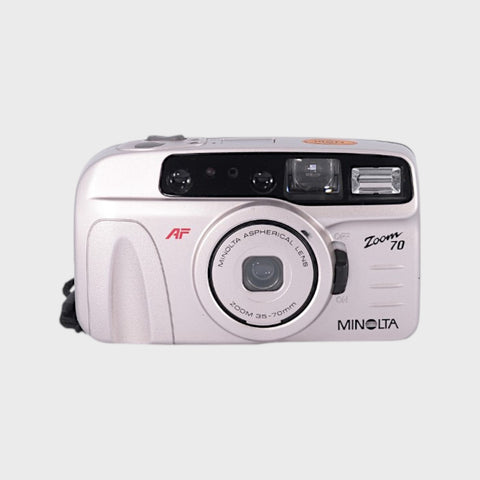 Minolta Zoom 70 35mm Point & Shoot Film Camera with 35-70mm Lens