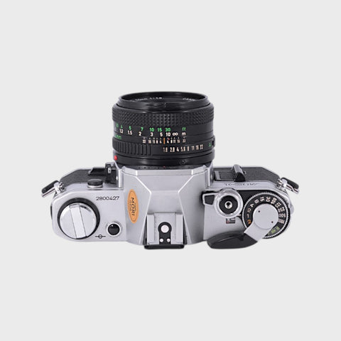 Canon AE-1 35mm SLR film camera with 50mm f1.8 lens