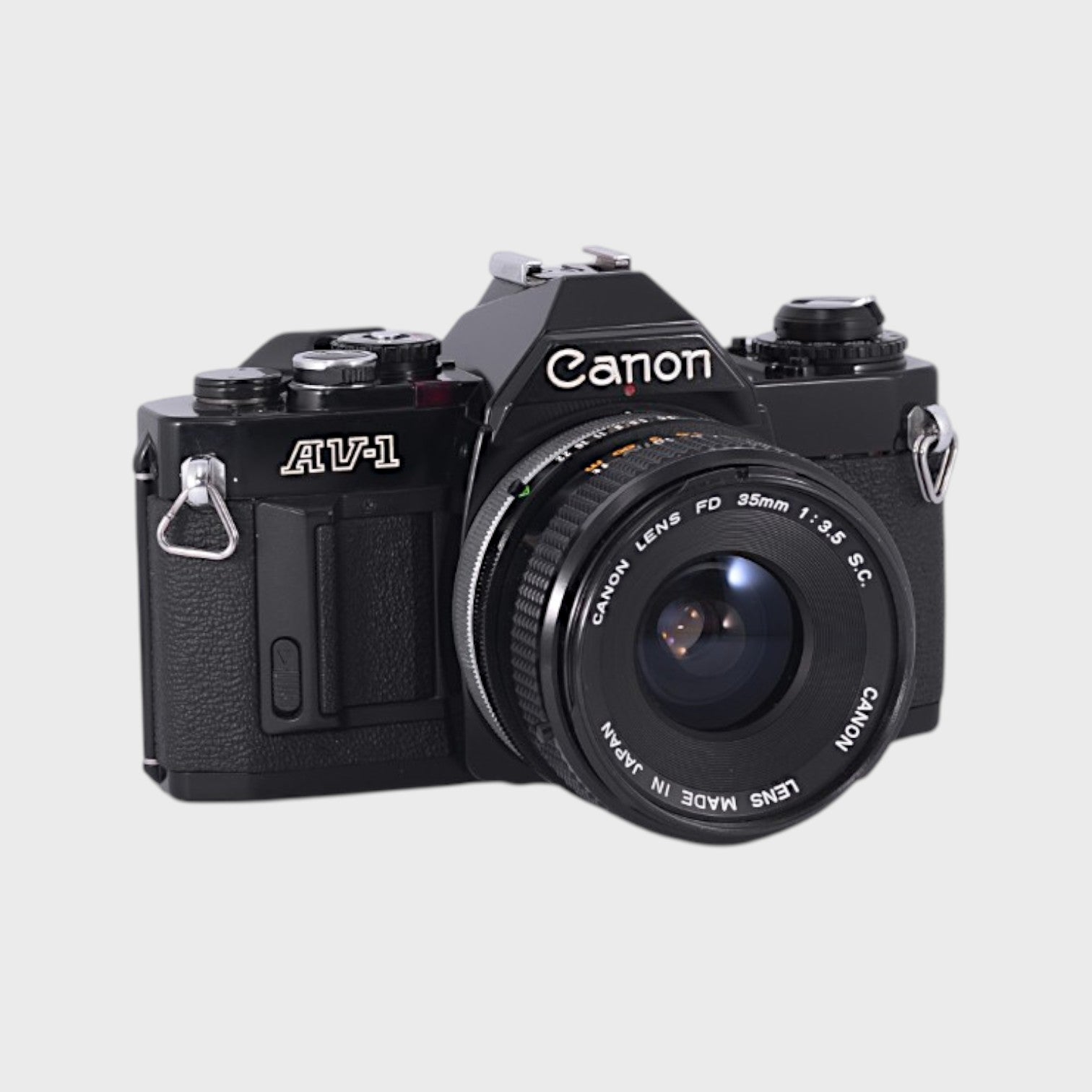 Canon AV-1 35mm SLR film camera with 35mm f3.5 lens – Mori Film Lab