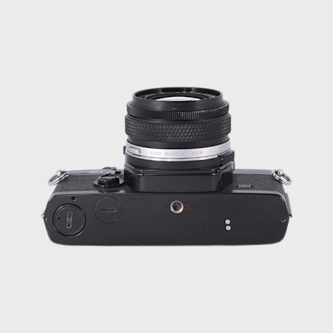 Olympus OM-2 35mm SLR Film Camera with 24mm f2.8 Lens