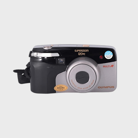Olympus Superzoom 120TC 35mm Point and Shoot film camera with 35-120mm zoom lens