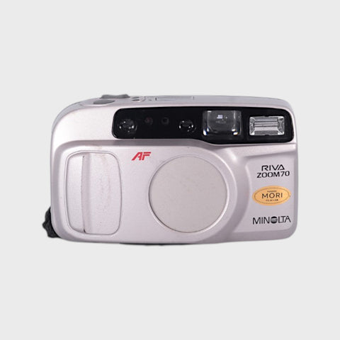 Minolta Riva Zoom 70 35mm Point & Shoot Film Camera with 35-70mm Lens