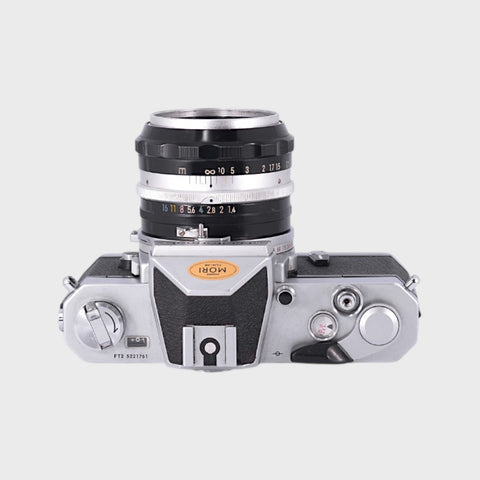 Nikon Nikkormat FTN 35mm SLR Film Camera with 50mm f1.4 Lens